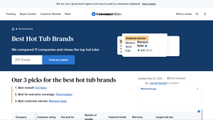 3 Best Hot Tub Brands of 2025, Reviewed by Buyers - ConsumerAffairs - hot tub manufacturer