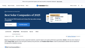 3 Best Solar Energy Companies of 2025, Reviewed ... - solar electricity company