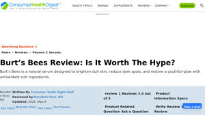 Burt's Bees Review: Real Benefits and Ingredients - burt's bees manufacturer