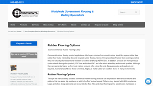 Rubber Flooring Options for Commercial Spaces - rubber tiles factory