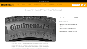 How To Read Your Tire Sidewall - manufacturer date on tires