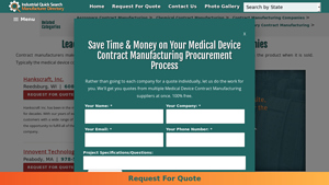 Medical Device Contract Manufacturing - medical device contract manufacturer