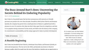 The Buzz Around Burt's Bees: Uncovering the Secrets Behind its Enduring ... - burt's bees manufacturer