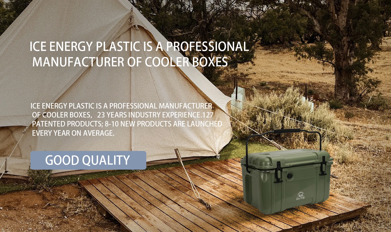 A relevant stock photo of cooler box manufacturer in a typical setting.