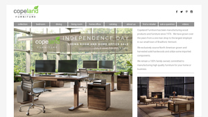 Copeland Furniture : Natural Hardwood Furniture from Vermont ... - solid wood furniture factory