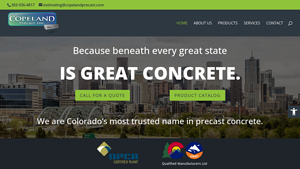 Home | Copeland Precast - concrete precast manufacturer