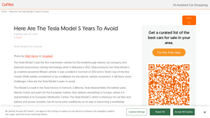 Here Are The Tesla Model S Years To Avoid - CoPilot - tesla s factory