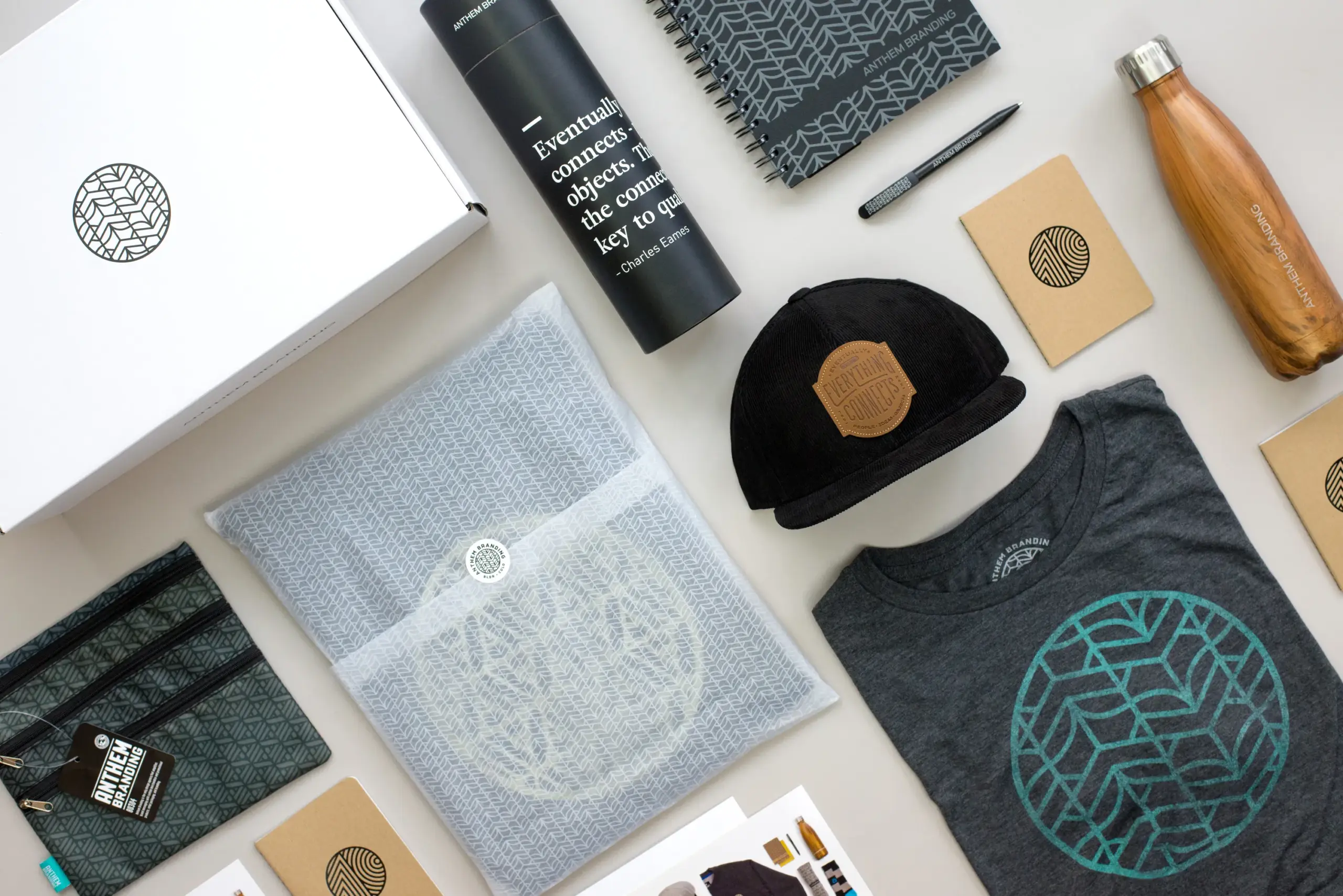 A relevant stock photo of corporate gifts custom in a typical setting.
