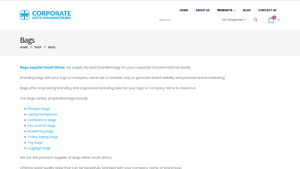 Branded Backpacks | Bags Supplier Johannesburg - backpack manufacturer