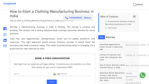 How to Start a Clothing Manufacturing Business in India - clothing manufacturer startup in india