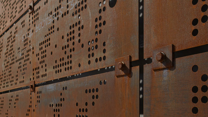 A relevant stock photo of corten steel manufacturer in a typical setting.
