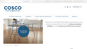 Folding Tables - Cosco - 6ft folding table bulk