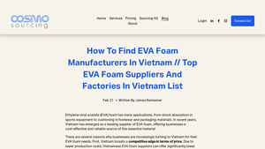 How To Find EVA Foam Manufacturers In Vietnam // Top EVA Foam Suppliers ... - eva foam manufacturer