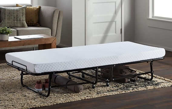 A relevant stock photo of cot mattress custom in a typical setting.