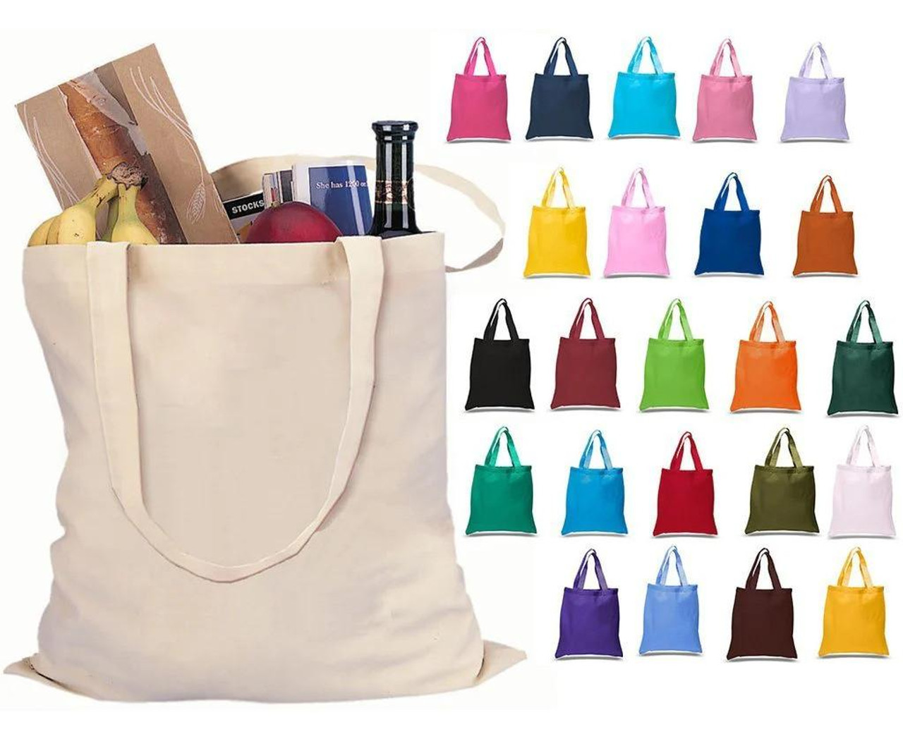 A relevant stock photo of cotton bags supplier in a typical setting.