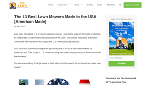 The 13 Best Lawn Mowers Made in the USA [American Made] - lawn mower manufacturer