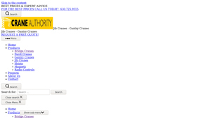 Shop the Wide Variety of Bridge Cranes - Jib Cranes - Gantry Cranes - bridge crane manufacturer