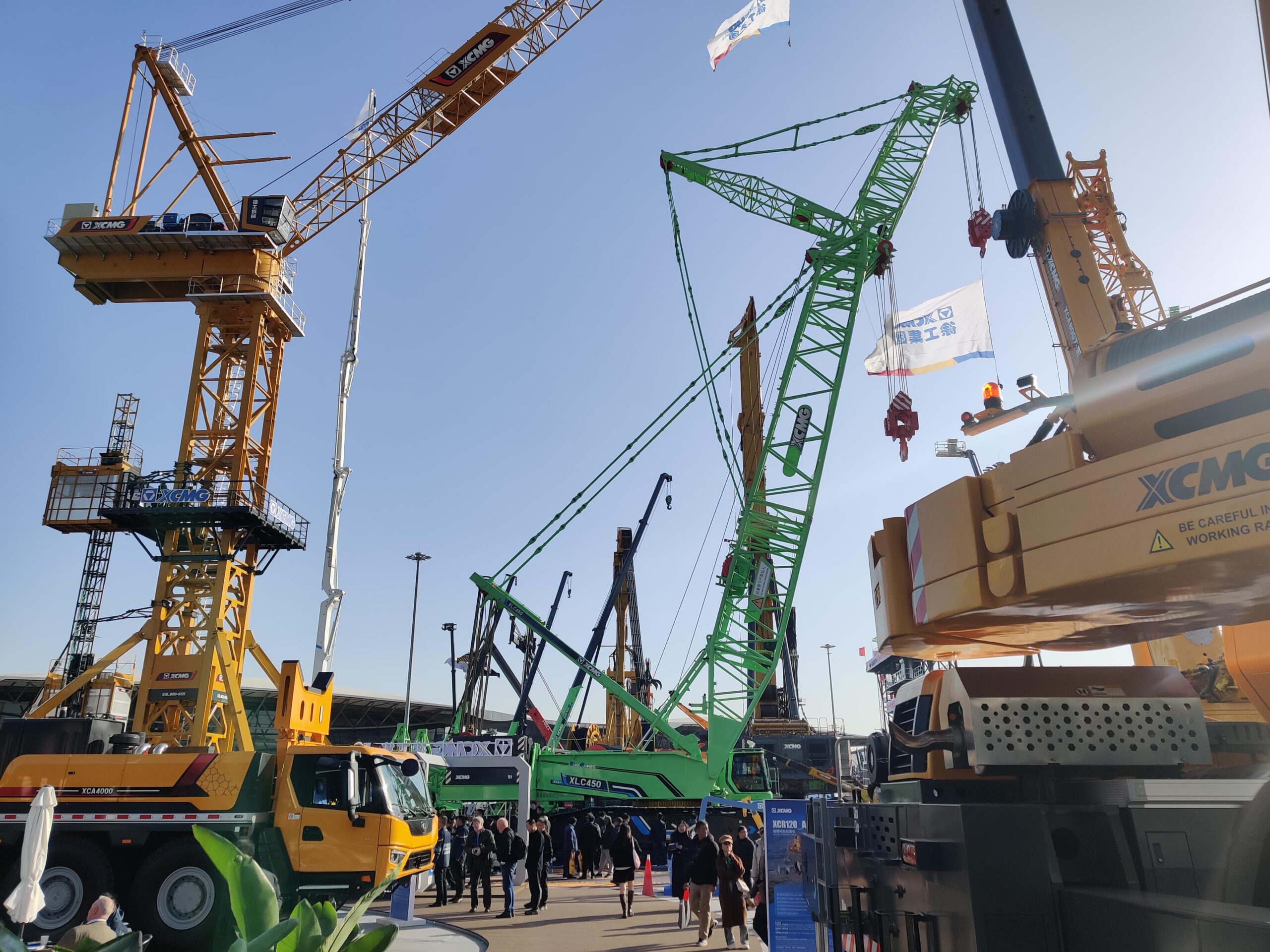 A relevant stock photo of cranes china in a typical setting.