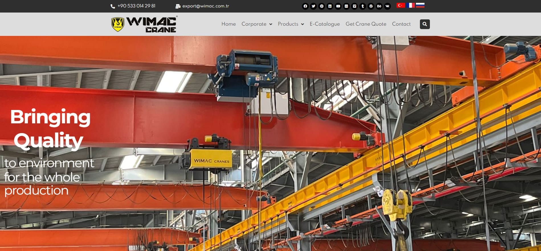 A relevant stock photo of cranes supplier in a typical setting.
