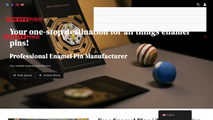 Custom Enamel Pins | Professional Pin Manufacturer | CreatePins.com - pin manufacturer