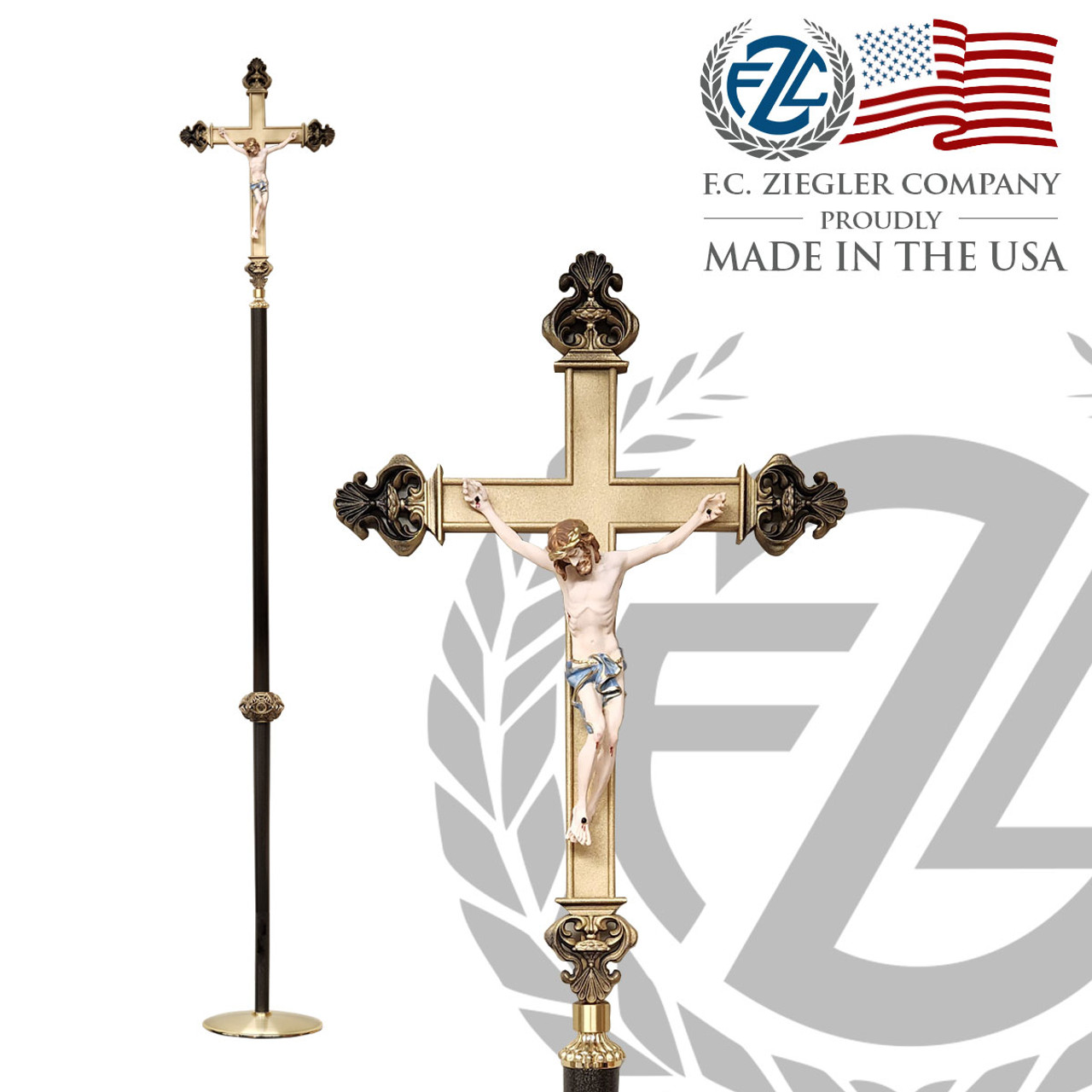 A relevant stock photo of crucifix manufacturer in a typical setting.