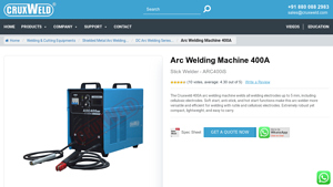 Arc Welding Machine 400A - Cruxweld - arc welding machine factory