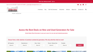 Central States Diesel Generators - dg set company