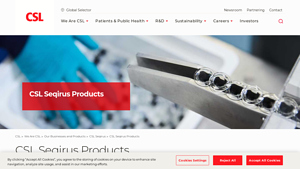 CSL Seqirus Products - flucelvax manufacturer
