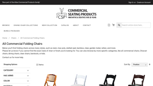 Wholesale Folding Chairs for Sale - Commercial Seating Products, Inc. - folding chairs for sale bulk