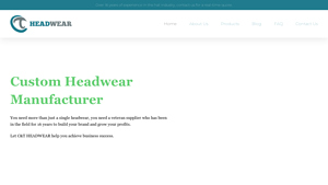 Custom Headwear Manufacturer | C&T Headwear - headwear manufacturer