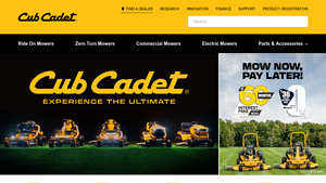 Cub Cadet Australia - Manufacturer of Ride On & Zero Turn Mowers - lawn mower manufacturer