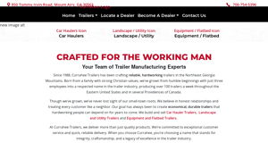 Trailer Manufacturer in Mount Airy, Georgia - Currahee Trailers - georgia trailer manufacturer