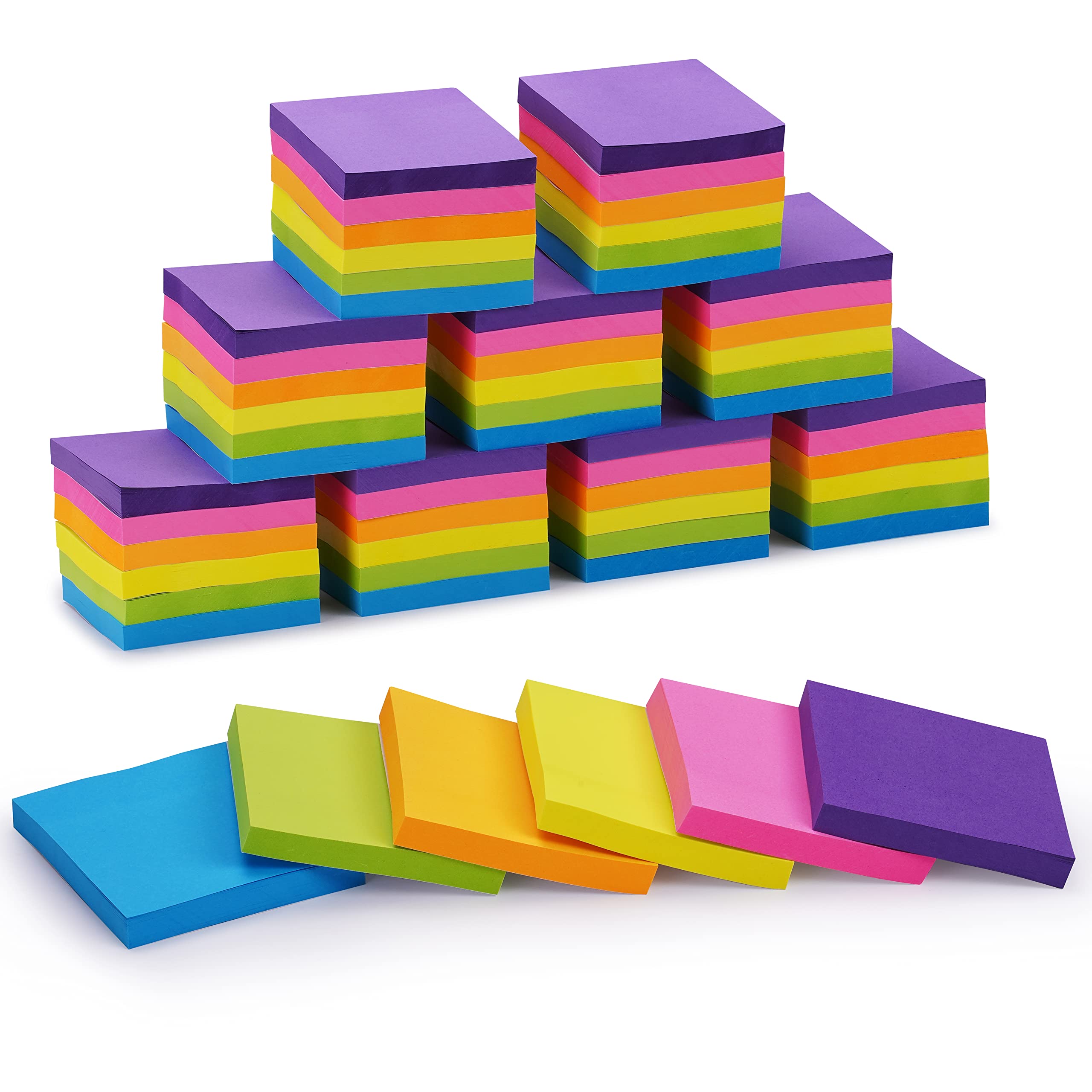 A relevant stock photo of custom post it notes bulk in a typical setting.