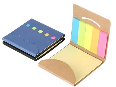 A relevant stock photo of custom post it notes bulk in a typical setting.