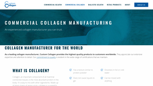 Commercial Collagen Manufacturing - collagen manufacturer