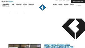 Diesel Engine Oil Pan Manufacturing | Heavy Metal Forming in Erie ... - oil sump factory