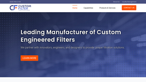Custom Filter LLC: Liquid & Air Filter Manufacturing | Custom Filter Design - air filter manufacturer