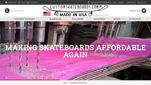 Skateboard Manufacturer - Made in USA Factory Direct - skate deck manufacturer