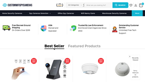 Top Rated Spy and Hidden Cameras For Home and Office use - best spy camera company