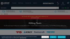 Milling Tools - Cutwel Ltd - milling cutters company