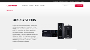 UPS Systems | UPS | CyberPower - ups systems manufacturer