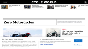 Zero Motorcycles - Cycle World - santa cruz electric motorcycle manufacturer