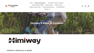 Himiway E-Bikes at CycleZoo - himiway bike company
