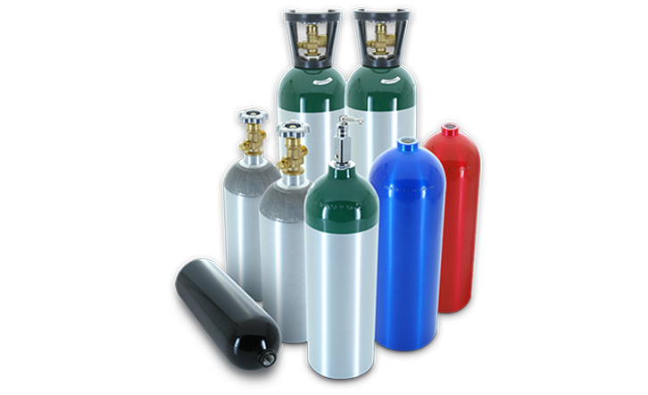 A relevant stock photo of cylinders supplier in a typical setting.