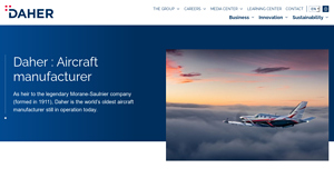 Aircraft manufacturer - Daher - french airplane manufacturer
