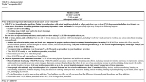 Waylis Therapeutics LLC CIV VALIUM ® brand of diazepam TABLETS - DailyMed - valium manufacturer