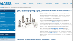 CNC Medical Parts & Dental Instruments Components Manufacturer | CNC ... - cnc machined parts for medical equipment manufacturer