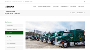 Liquid Bulk - Home - Dana Transport - liquid bulk