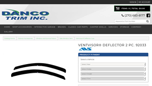Ventvisor® Deflector 2 pc. 92033 - Auto Ventshade - auto vent shade company