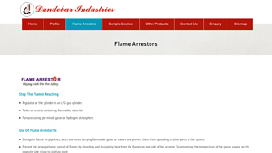 Flame Arrestors, Flame Arrestor, Manufacturer, Pune, Maharashtra, India - opposite manufacturer
